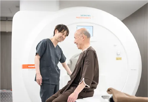 MRI検査の様子